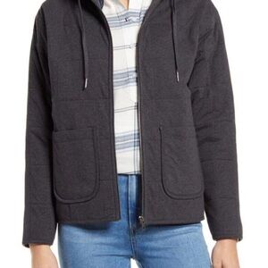 Caslon Gray Quilted Jacket